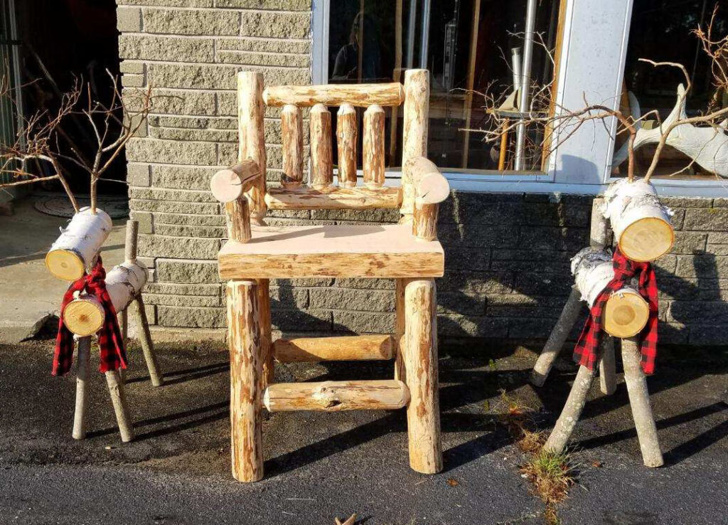 Wooden chair