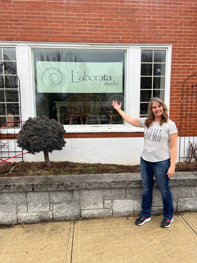 Carol at Laborata