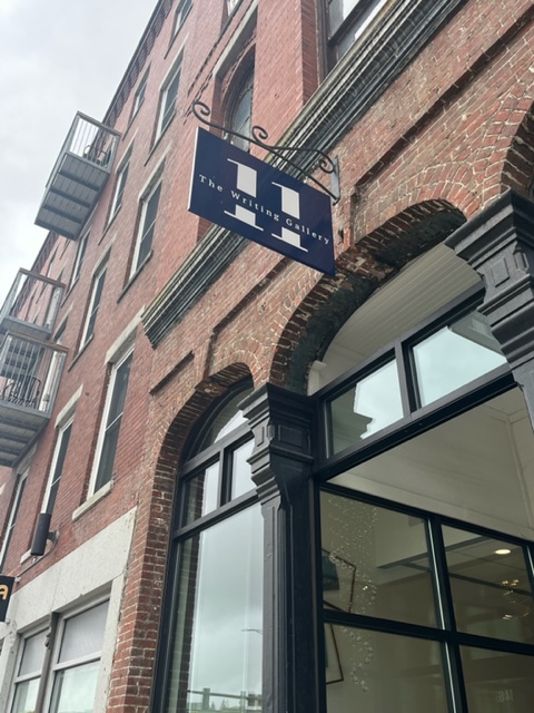 An exterior photo of The Eleventh Letter Writing Gallery.